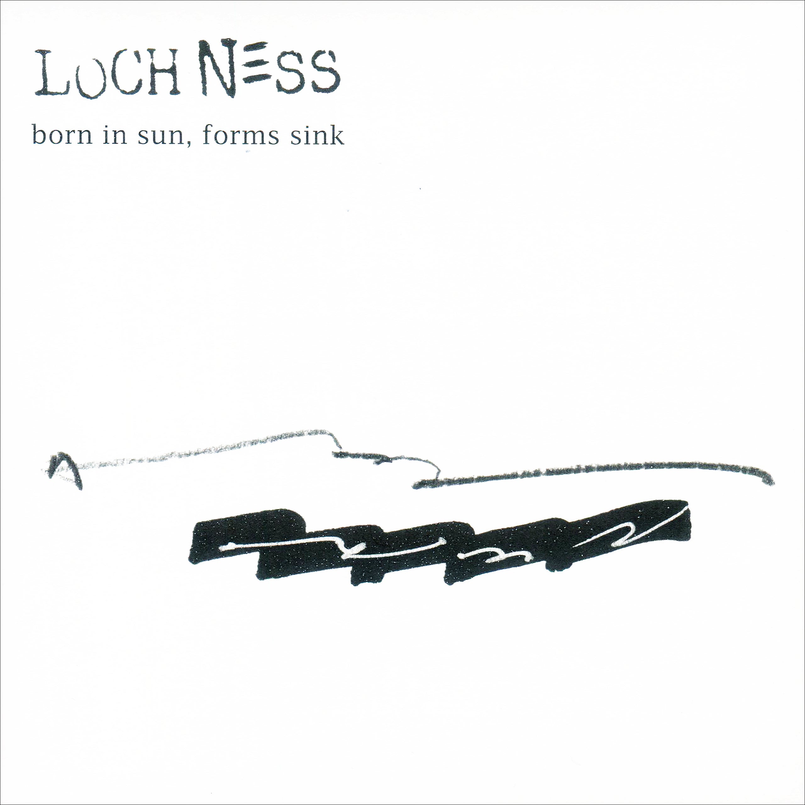 ネス湖「Born in Sun, Forms Sink」（CD-R） | Sweet Dreams Press